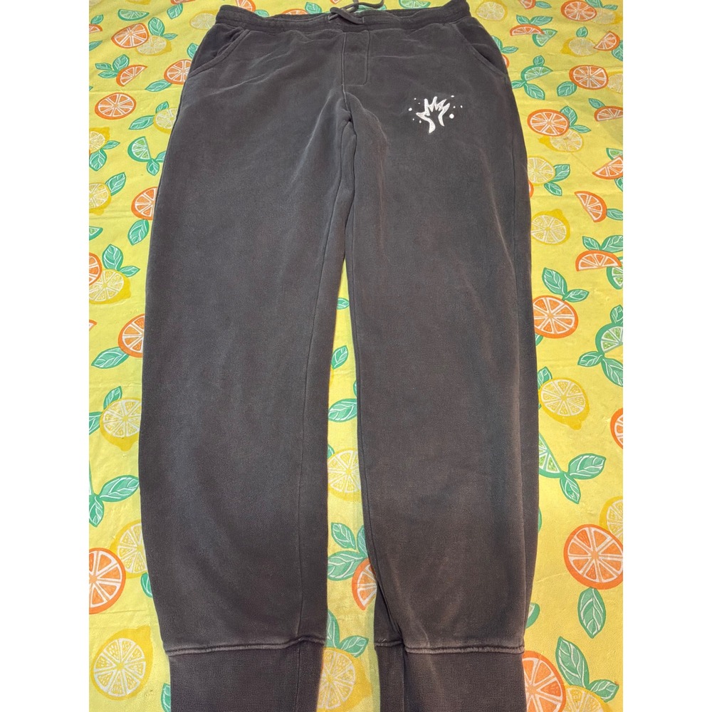 Independent Trading Co Jogger Sweatpants Mens Small Black